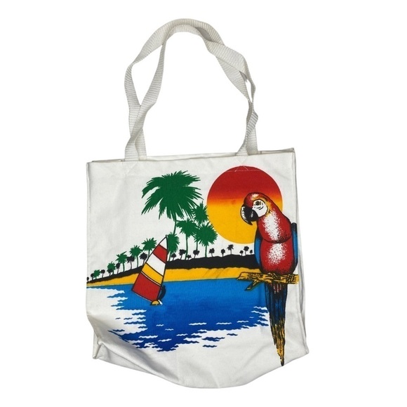 Cancun Cotton Beach Tote - Picture 1 of 10